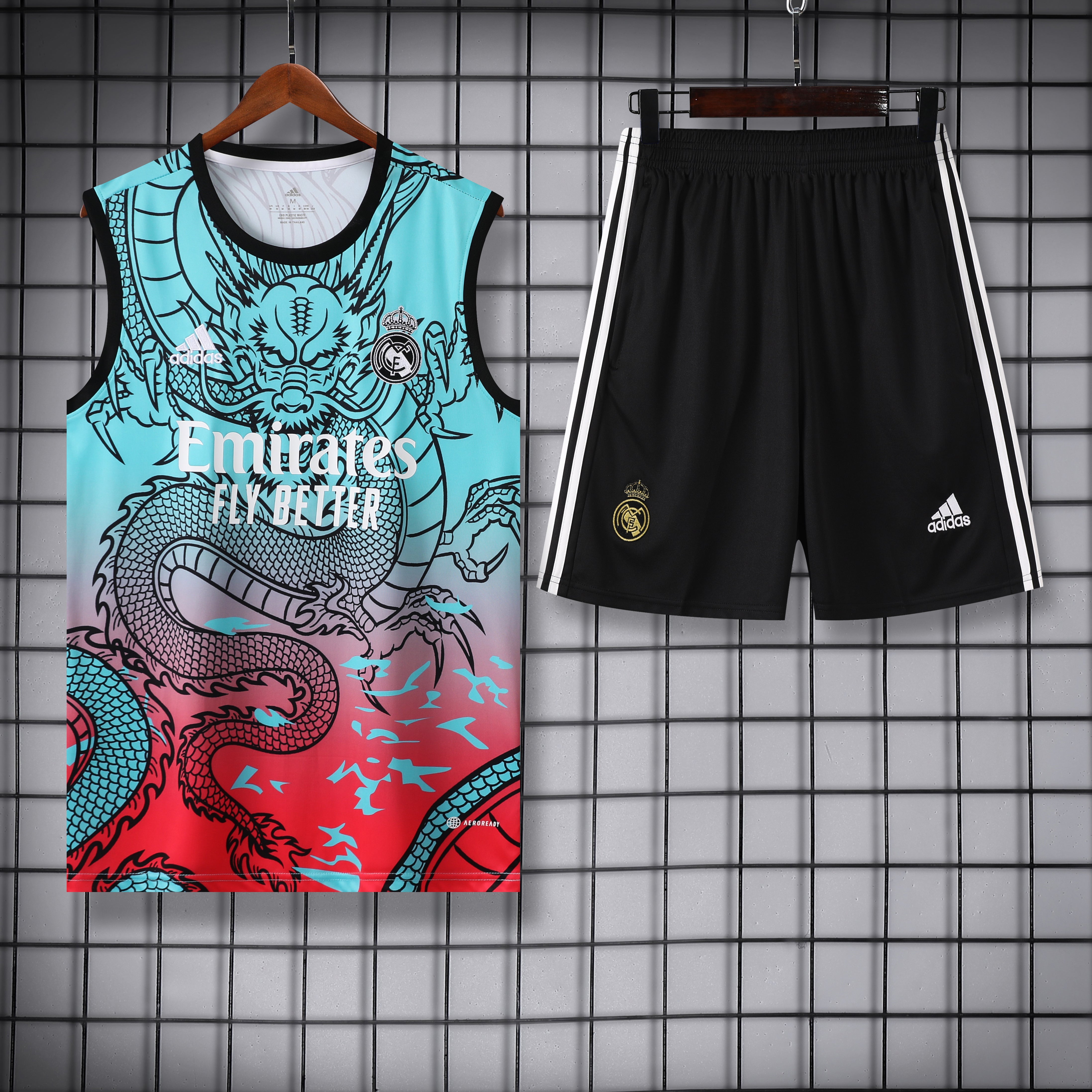 TANK TOP + SHORTS REAL MADRID